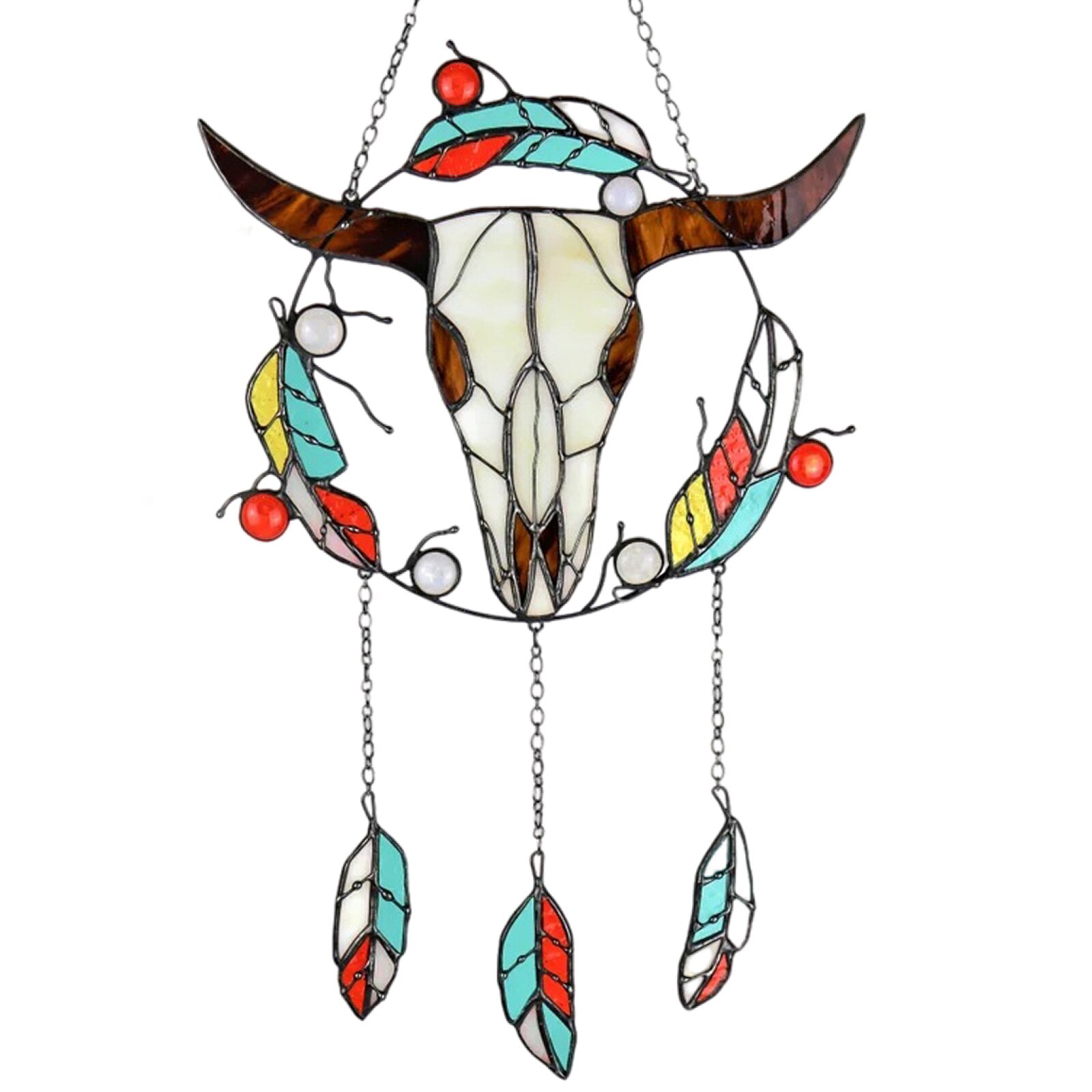 5 Tuned Metal Tubes Wind Chimes Outdoor Amazing Grace Music Sound 36inch Home Pendant: style C2