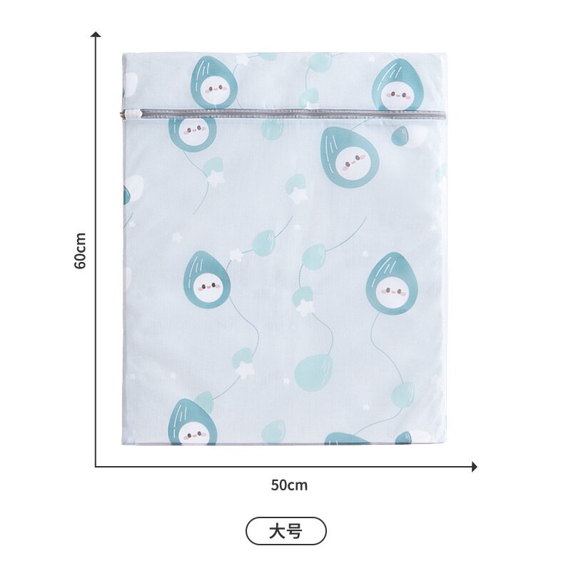 Washing Washing Bag Machine Washing Net Bag Washing Sweater Clothes Underwear Down Jacket Net Pocket Household Laundry: Green 50 x 60