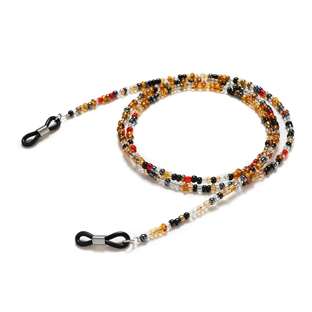 Chaînes de lunettes ornées de jolies perles colorées de supérieure pour femmes, sangles de support de lunettes, cordons de chaîne de lunettes