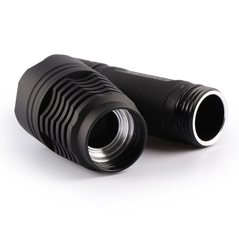 Convoy M1 flashlight host ,include OP reflector,head O ring,glass,spring,etc