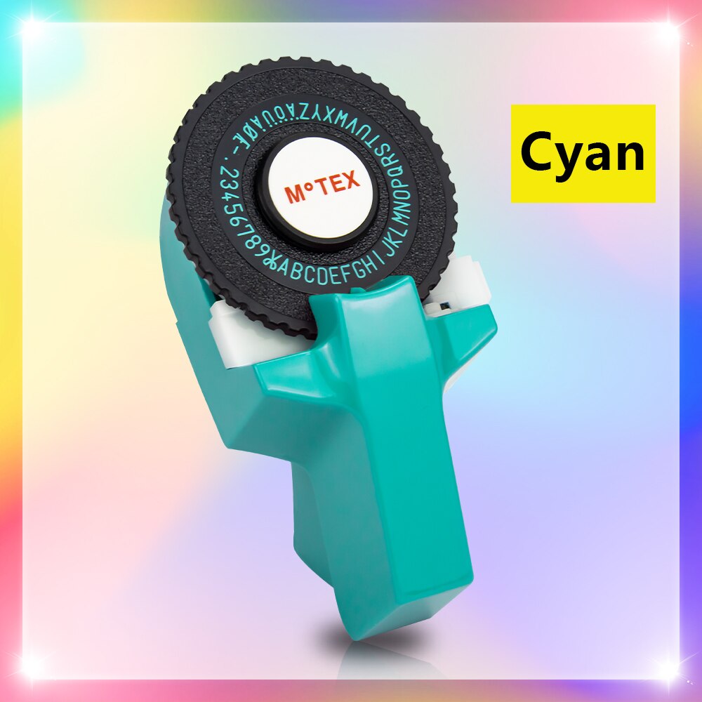 Labelwell 10 sztuk Multicolor kompatybilny dymo 3D tłoczenie taśmy 9mm DIY plastikowe tłoczenie etykiety do drukarki Dymo 1540 Motex E101: Blue E101