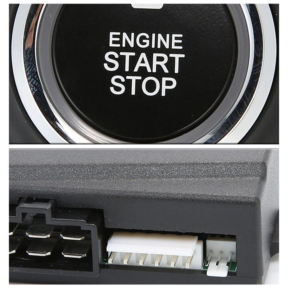 DC12V Keyless Start System Remote Control One Step Start Stop Car EngineButton Auto Ignition Starter Key Less Entry System