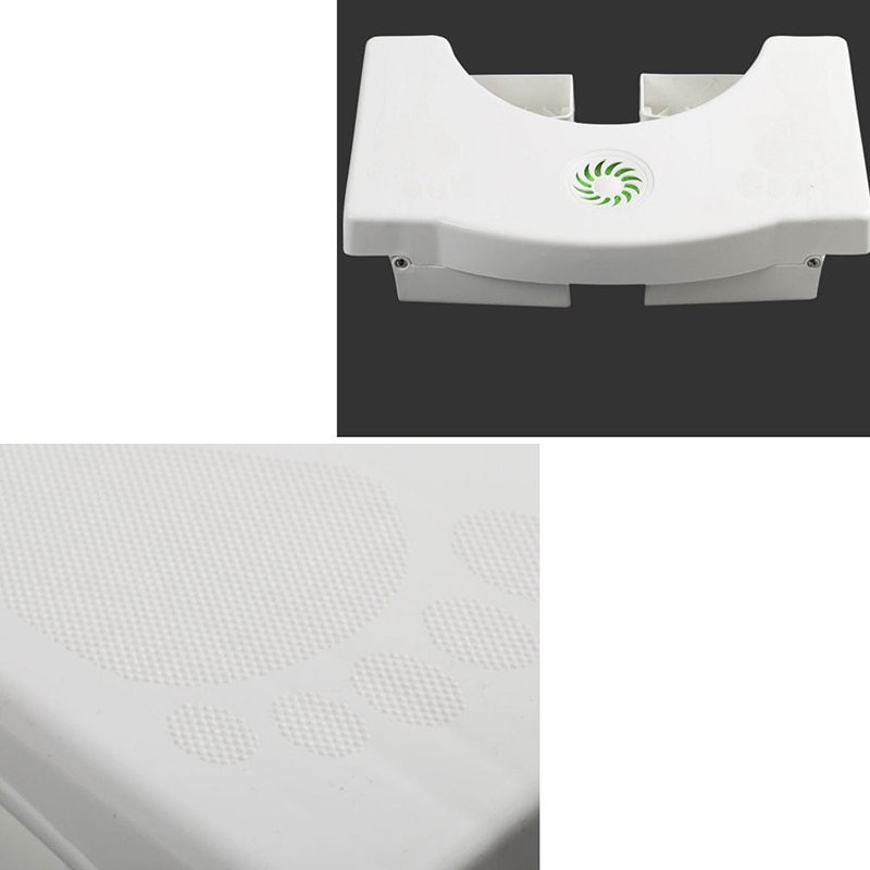 Składany stołek w kucki antypoślizgowy podnóżek w toalecie anty zaparcia stołki toaleta kucać artefakt składany stołek robić toalety