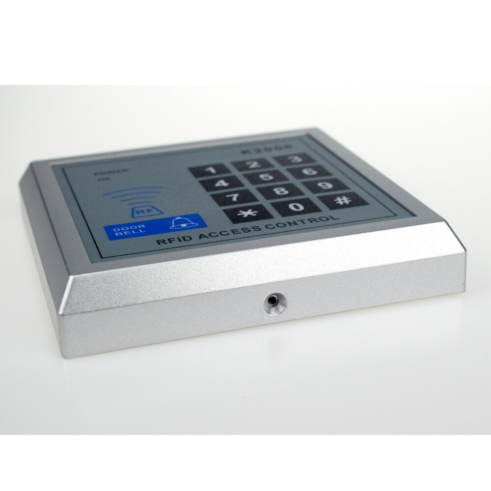 Door Access Control Keypad RFID ID Cards Proximity Reader with 10 Key Fobs for Home Offices Security System