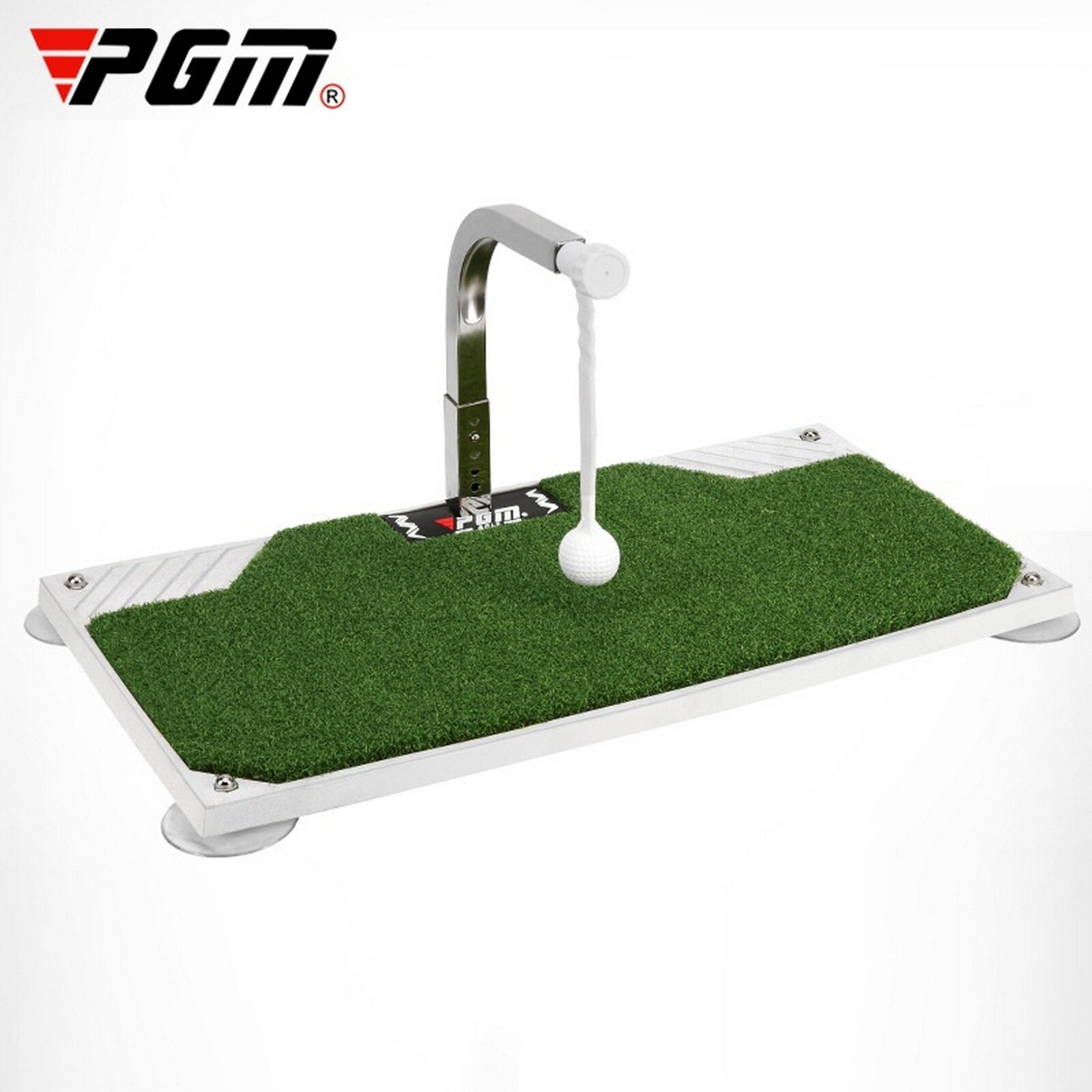 Golf Swing Trainer 360 Rotation Golf Putting Praxis Matte Golf Putter Trainer Anfänger Golf Schaukel Pytting Training Aids: WHITE