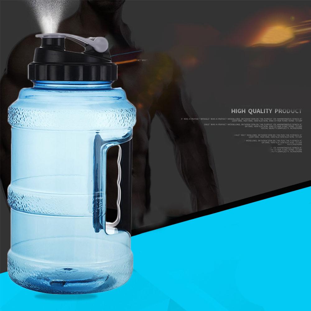 Cruche d'eau de grande capacité pour la salle de gym, bouteille d