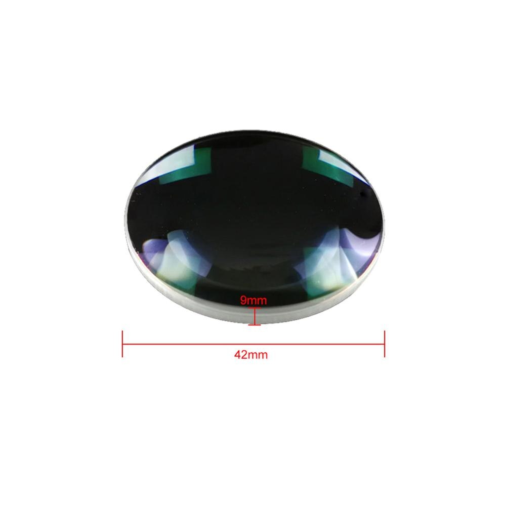 42mm diameter 65mm brændvidde optisk test konveks linse glas optisk instrument triple prisme til sensorer