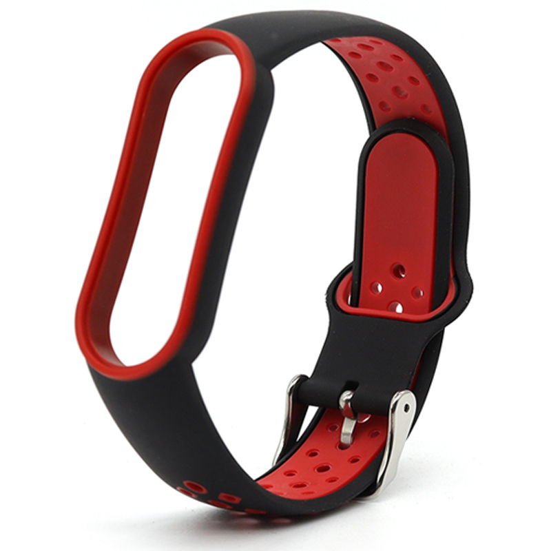 Para Xiaomi Mi Band 5 4 3 6 Correa de doble Color pulsera de silicona reemplazo para Xiaomi Band 4 MiBand 3 5 6 correas de banda