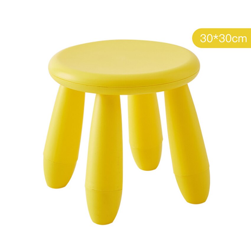 Runde freundlicher Hocker Kindergarten Baby Lernen Hocker Verdicken Kunststoff Spiel Sitz Abnehmbare, zuletzt 100kg, für freundlicher Erwachsene