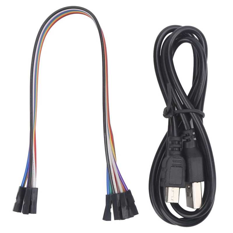 USB Logic Analyzer 8 USB Logic Analyzer Channel Mini Device with Cable for ARM FPGA 24MHz -0.5V-5.25V