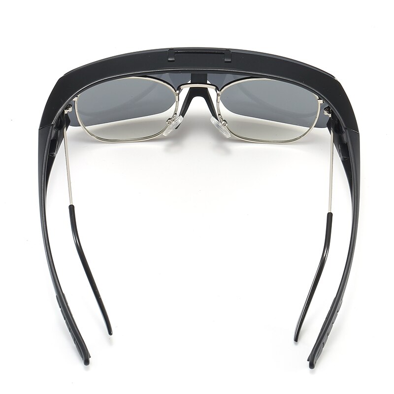 Gafas de sol polarizadas con visión nocturna para hombre y mujer, lentes de sol HD para pescar, senderismo, conducir, tiro, miopía