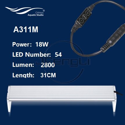 Chihiros Marine Led Licht Helderheid En W & B Kleur Verstelbare, sps Lps Zee Reef Tank Aquarium Plant Fish Commander Smart Control: A311M