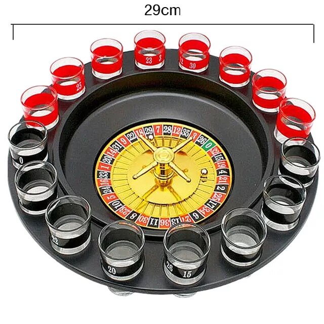 Dozownik robić alkoholu 6 kieliszek robić wina Whisky dozownik piwa uchwyt robić picia gry narzędzia na boże narodzenie strona główna bar kieliszek: czarny turntable