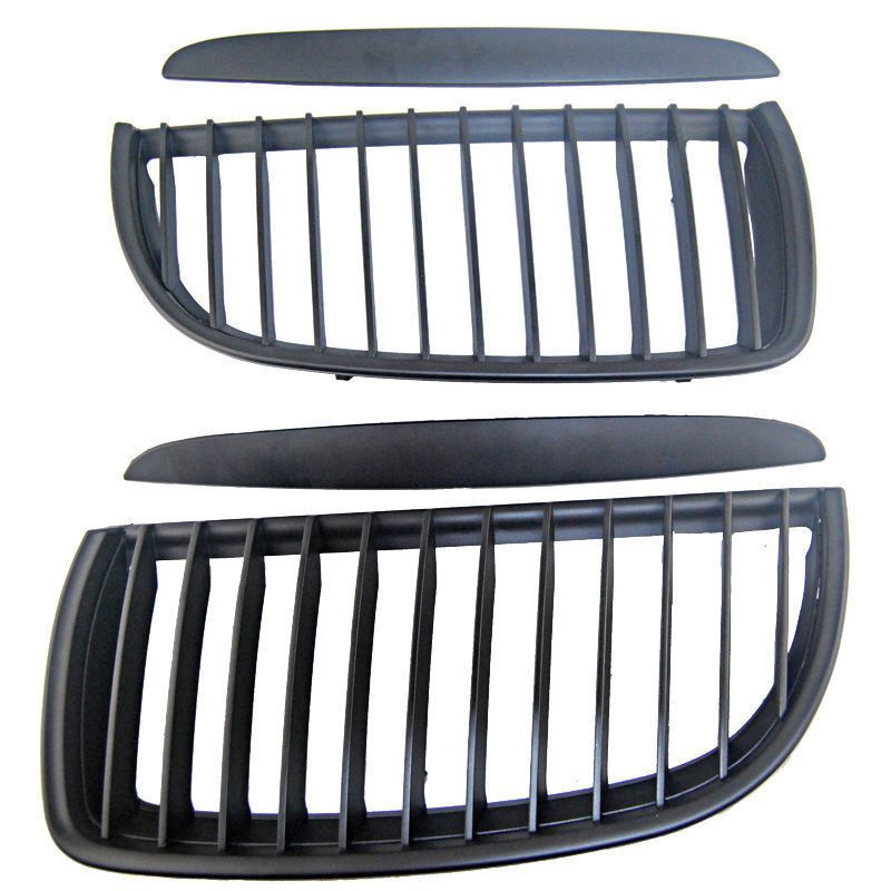 Zwart Front Nier Grill Roosters Voor Bmw 05-08 Sedan Wagon E90 E91 320I-335I 4Dr