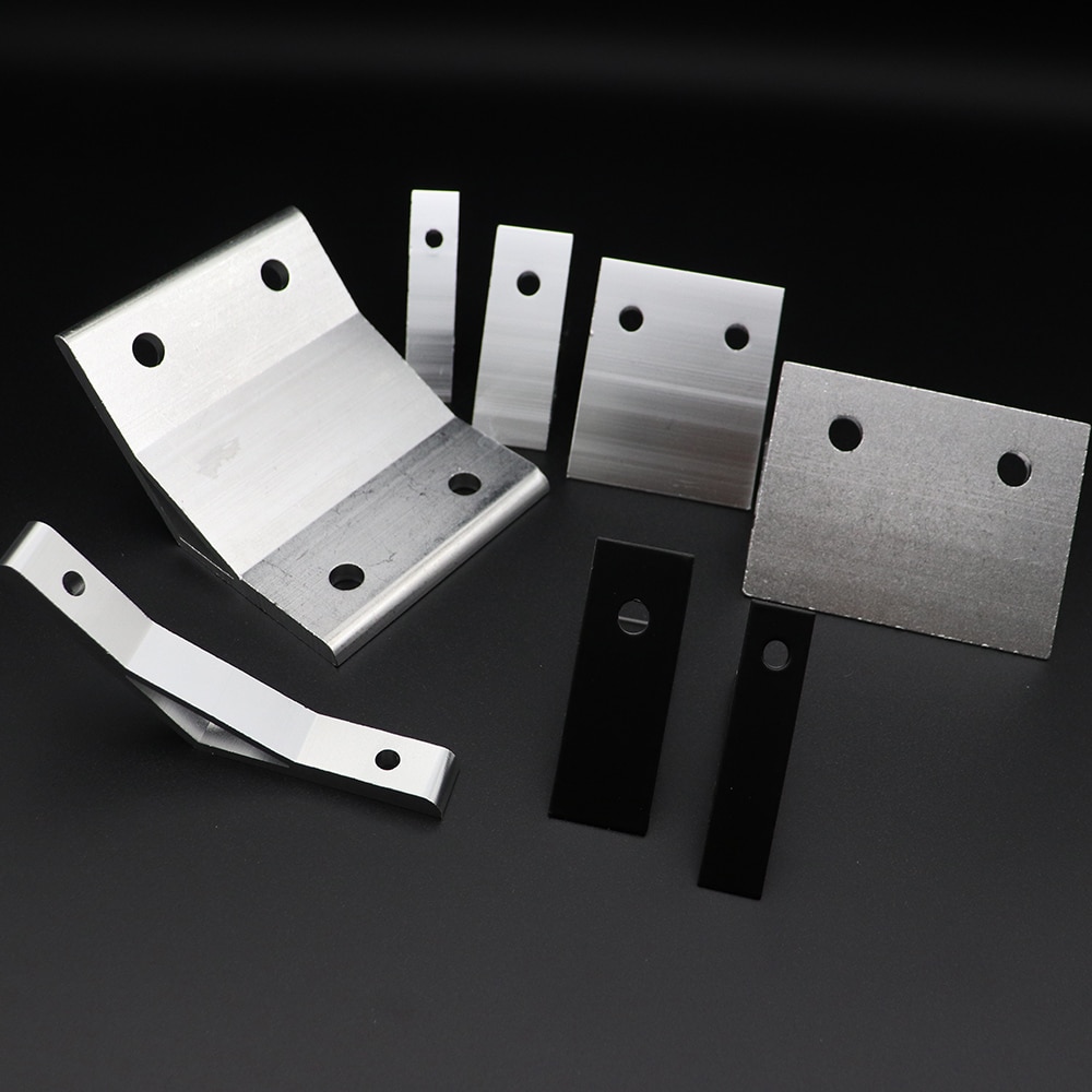 1 st. 45 graden hoekbeugel verbindingsstuk voor  /3030/4040/4545/6060/8080/9090 series aluminium profiel ondersteuningsdeel