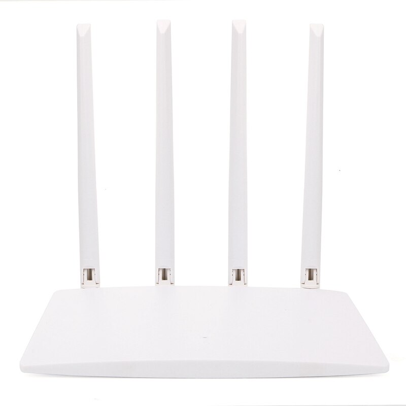 Wireless Router 300Mbps WiFi Router Repeater 4 Antennas Signal Amplifier Network Extender for Home Office EU Plug