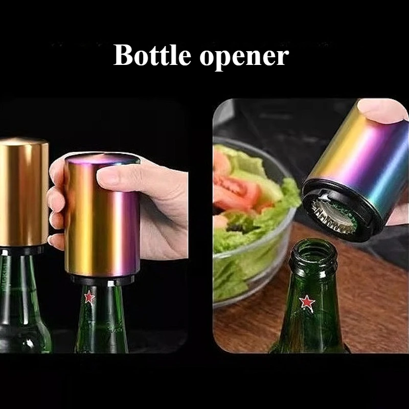 Rode Wijn Flesopener Bar Benodigdheden Roestvrij Staal Bierflesopener Keuken Accessoires Frisdrank Wateropener Keuken Gereedschap Cap
