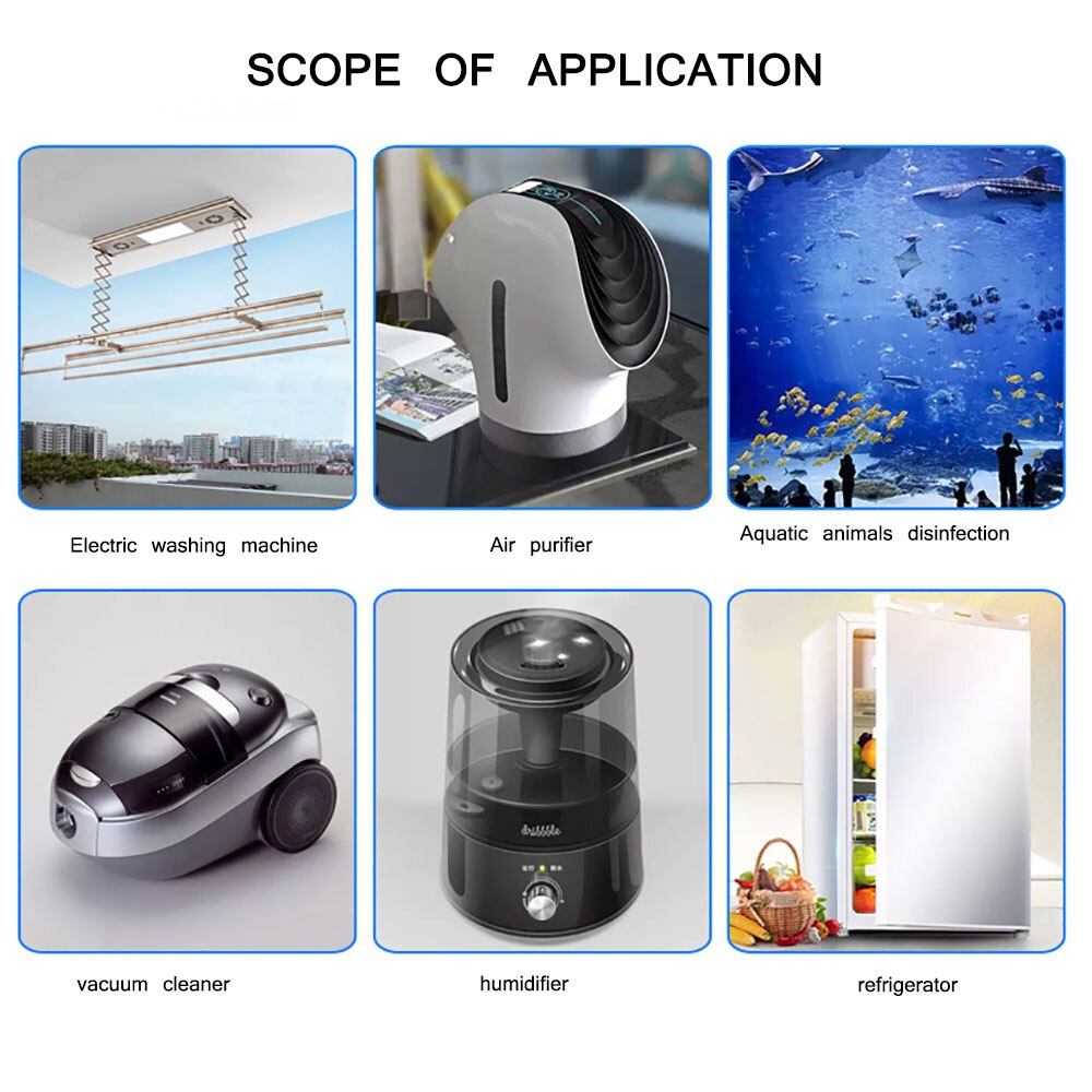 Dc 10v Uvc Uv Lampe Rohr Birne 3w Desinfektion Lampe Ozon Sterilisation Milben Lichter Entkeimungslampe Birne Schwarz licht