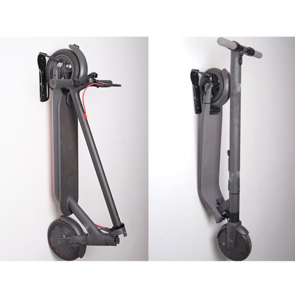 Bicycle Wall Mount Hook Rack Holder Scooter Wall Hanger Stand Bike Vertical Storage System for Garage/Shed
