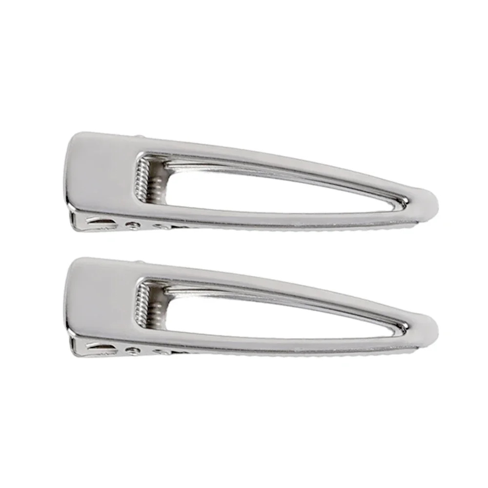 Einfache Metall-Haarspangen im Y2K-Mennium-Stil, hochwertige silberne Haarspangen, Premium-Feeling, süße, coole Haarnadel, leichte Luxus-Haar-Accessoires: YELLOW