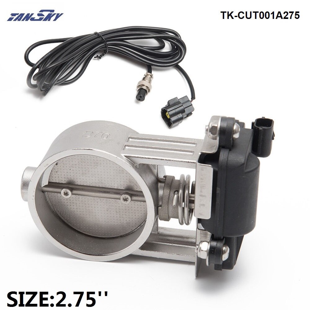 2 "/2.25"/2.5 "/2.75"/3 "Elektrische Uitlaat Uitgesneden Klep Voor uitlaat Catback Downpipe TK-CUT001A25: size 2.75 inch