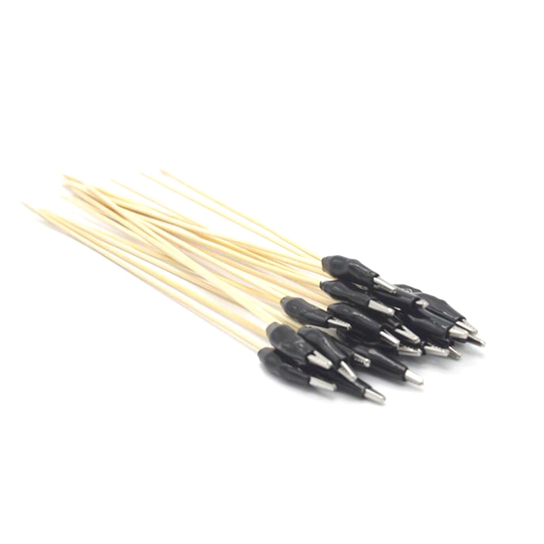 50Stck Edelstahl Farbe Malerei Klemme Clip Stock für DIY Montage Modell Airbrush Hobby oder gundam Modell Gebäude Werkzeug setzt