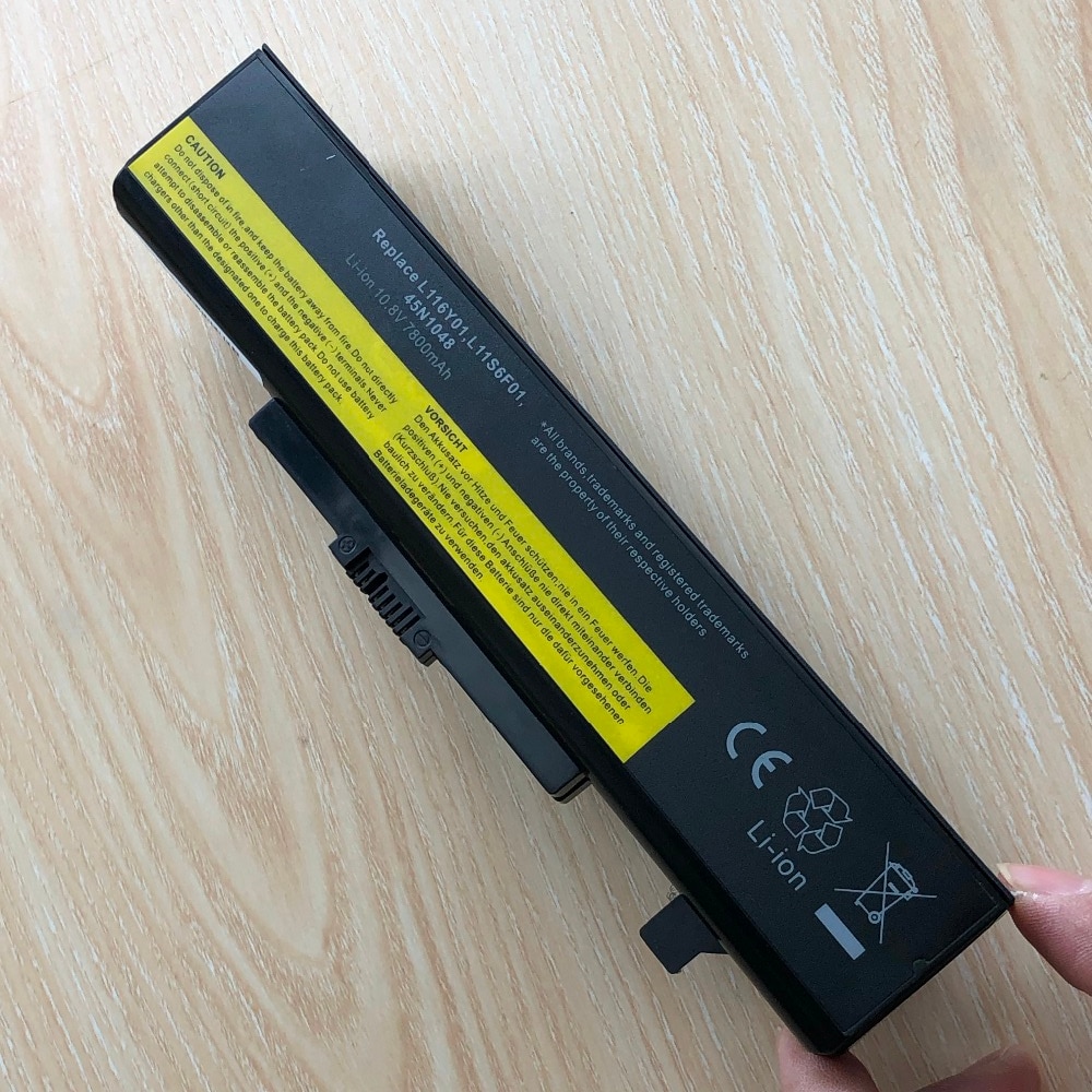 6600mAh 9 celdas de batería del ordenador portátil para LENOVO G580 Z380 Z380AM Y480 G480 V480 Y580 G580AM L11S6Y01 L11L6Y01