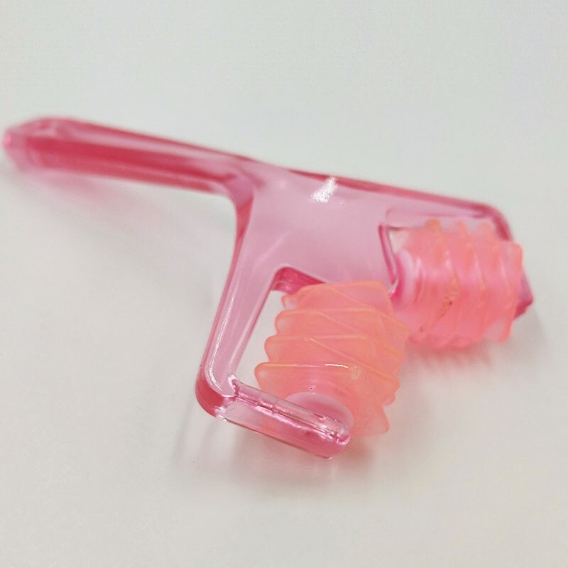 Slimming Chin Massage/Irregular feather wheel chin massage wheel/ Face Vibration Facial Beauty Roller /Massager Stick