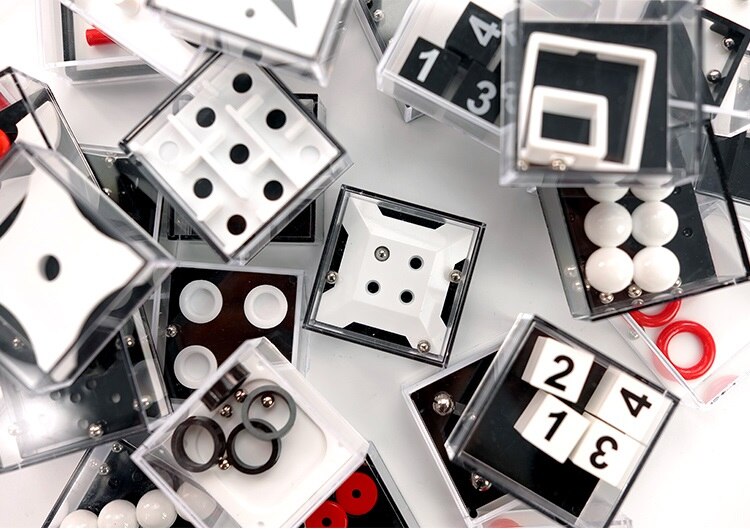 neue Zappeln Kasten Dekompression Banlance Anti SpannungsarmglüHenne Angst Entspannen Übung Hände-auf Gleichgewicht Kraft Puzzle Spiel Spielzeug