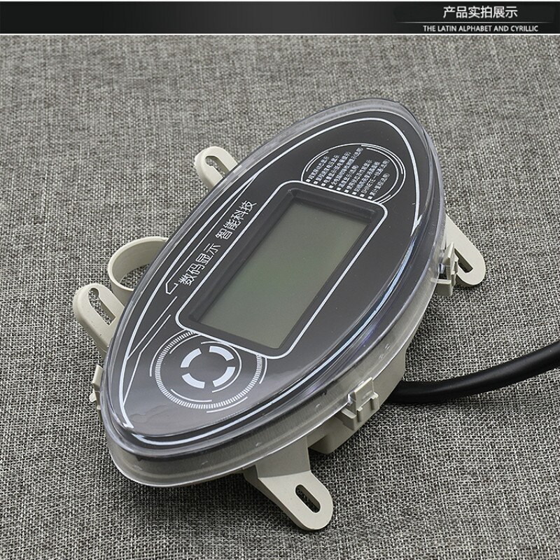 Electric Vehicle LCD Instrument Assembly Voltage Electric Meter 48v-72v Speed Mileage