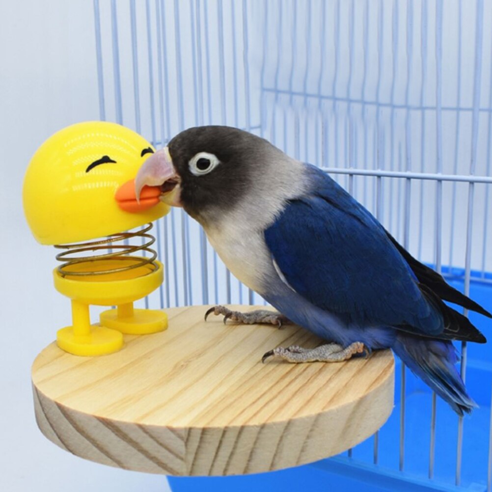 Parakeet Standing Rack Birdcage Parrot Plaything Indoor Bird Perching Platform