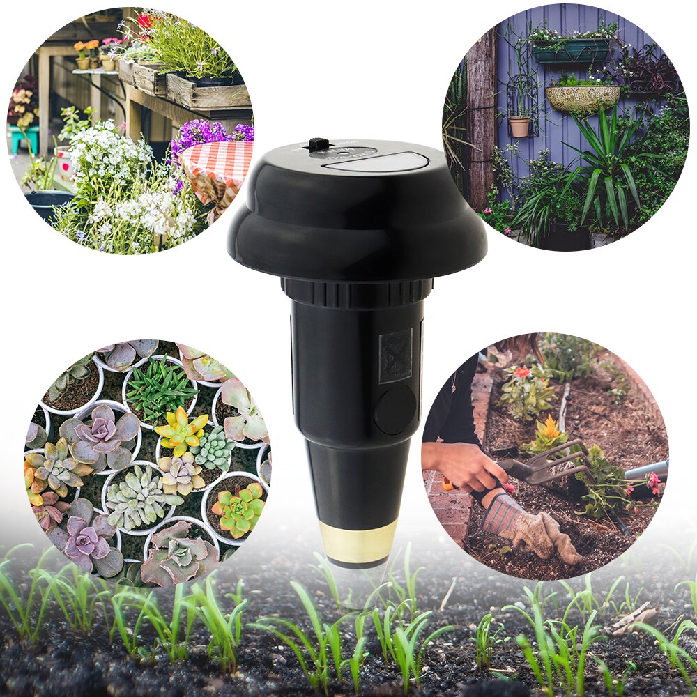 2/3/4/5 in 1 Soil PH Meter Moisture Monitor Sunlight Intensity Temp Tester Soil Water PH Light Meter Garden Test Tool for Plants