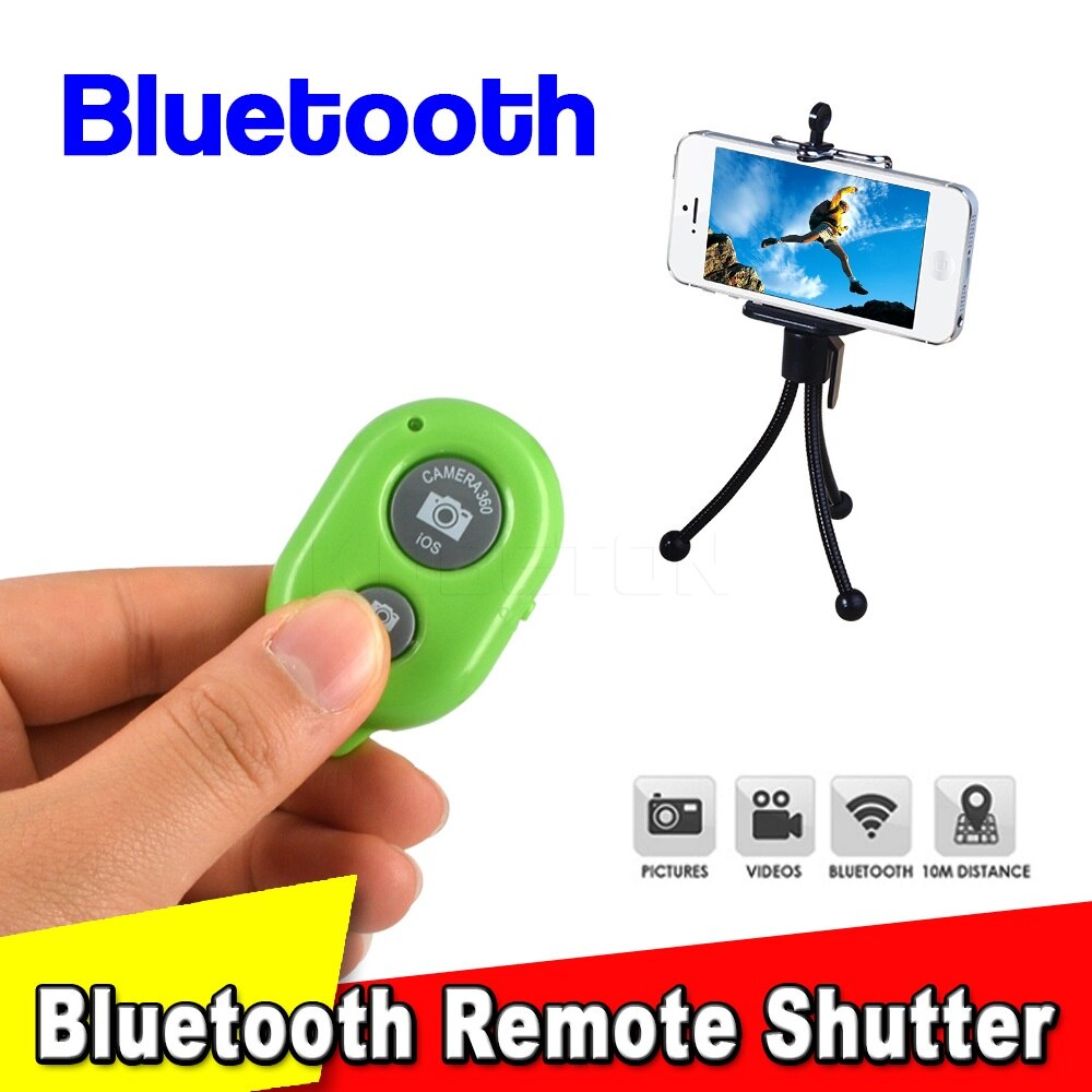 Kebidu Smart Wireless Bluetooth 3.0 Zelfontspanner Ontspanknop Camera Afstandsbediening Voor Iphone 5 5s 5c Ios Android zelfontspanner