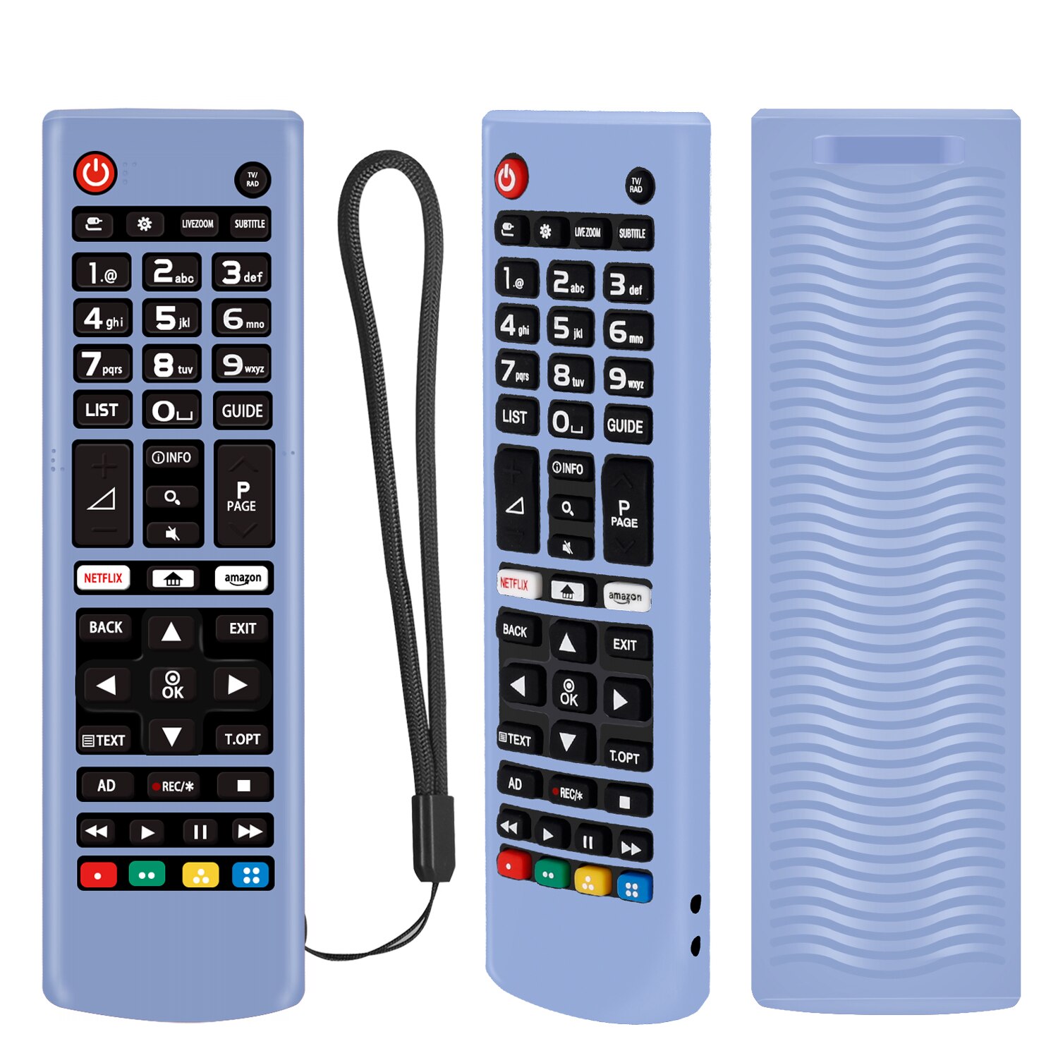 coperchio protettiva per LG a distanza AKB75375608 AKB74915305 AKB73715601 AKB73715601 coperchio protettiva in silicone telecomando