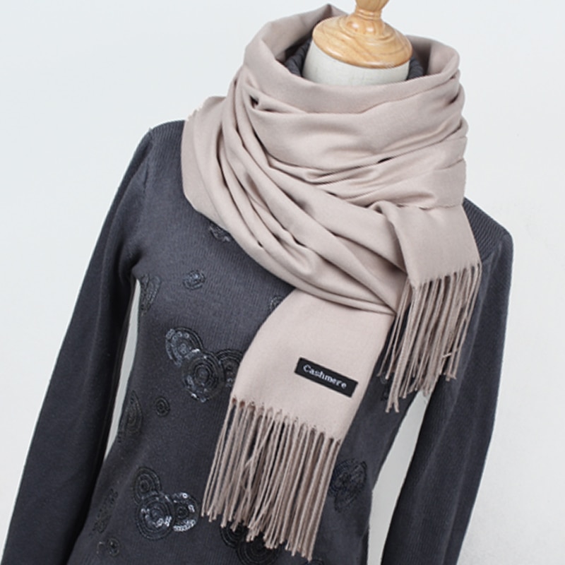 Skjerf pashmina cashmere skjerf wrap sjal vinterskjerf dameskjerf dusk langt teppe cachecol  yr001