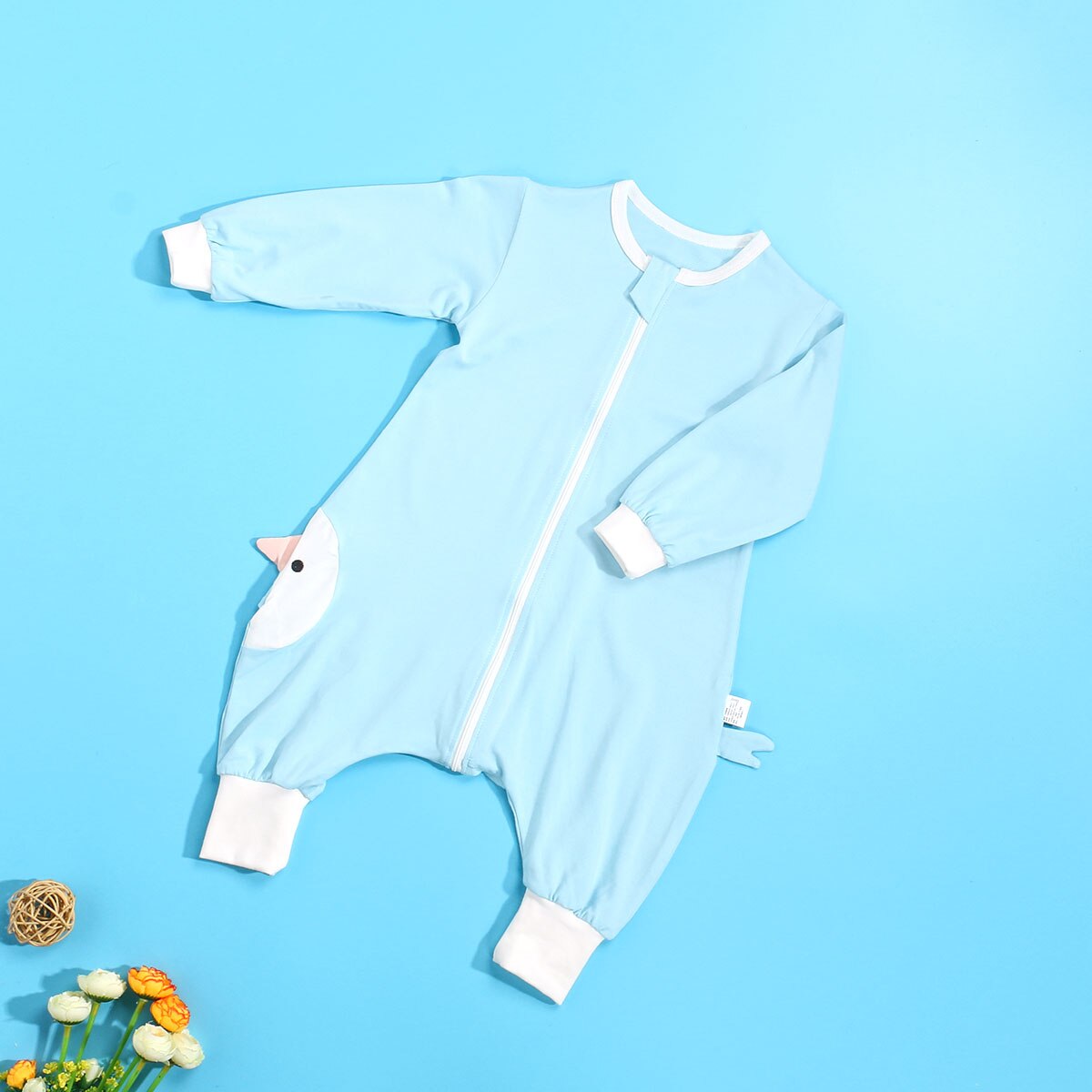 Zomer Baby Cartoon Katoenen Pyjama Slaapzak Voor Baby Jongen Meisje Koele Gevoel Dunne Wearable Deken Met Benen