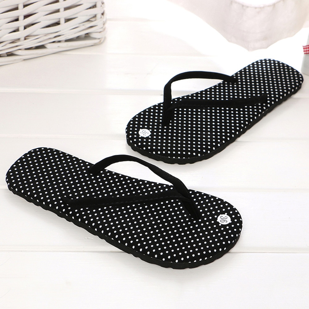 25# Women Sandals Summer Flip Flops Shoes Sandals Slipper Indoor Outdoor Flip-flops Casual Beach Flat Female Flip Flops Slipper