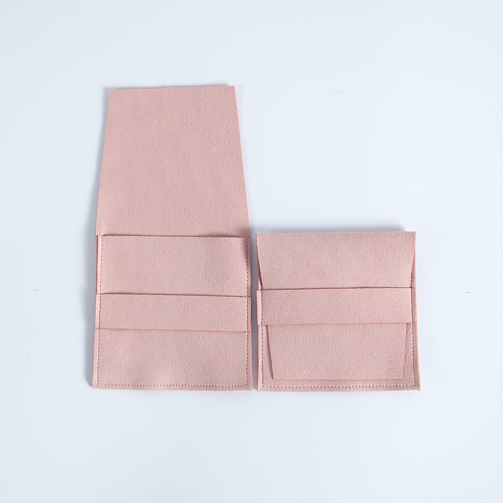 5 Stuks Roze Pakket Luxe Microfiber Sieraden Accessoire Verpakking Tas Bruiloft Reisfeest Cadeau Snoep Opslag Stof Organizer Zakjes