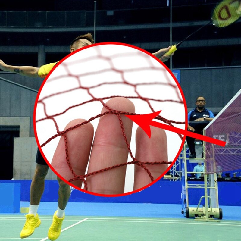 6.1m * 0.76m lätta bärbara badmintonnät inomhus utomhus sport standard tennis standard hållbar