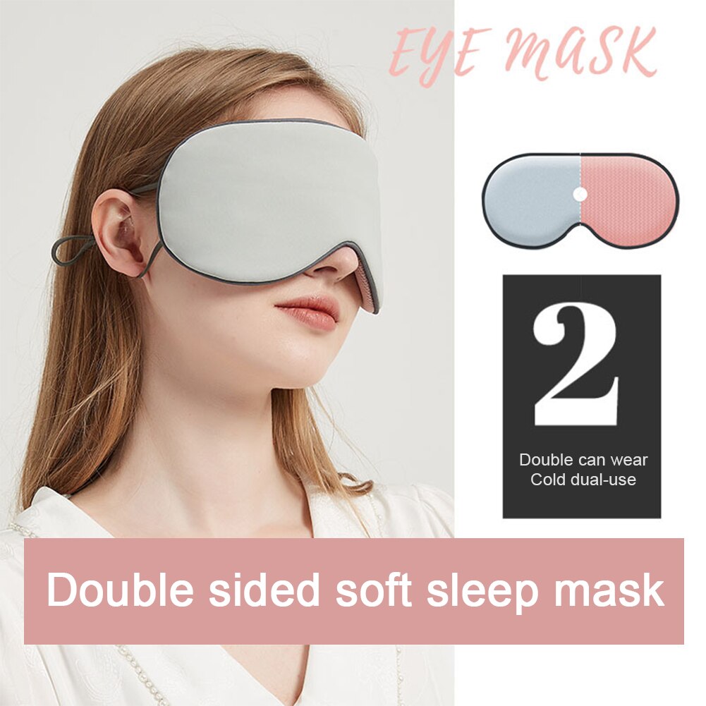 Sleeping Mask Block Out Light Soft Padded Sleep Mask For Eyes Slaapmasker Eye Shade Blindfold Sleeping Aid Face Mask Eyepatch