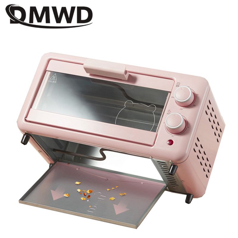 DMWD 11L Mini Electric Oven Multifunctional Household Baking Machine For DIY Snack Cookie Pizza Cake Maker 30min Time Setting