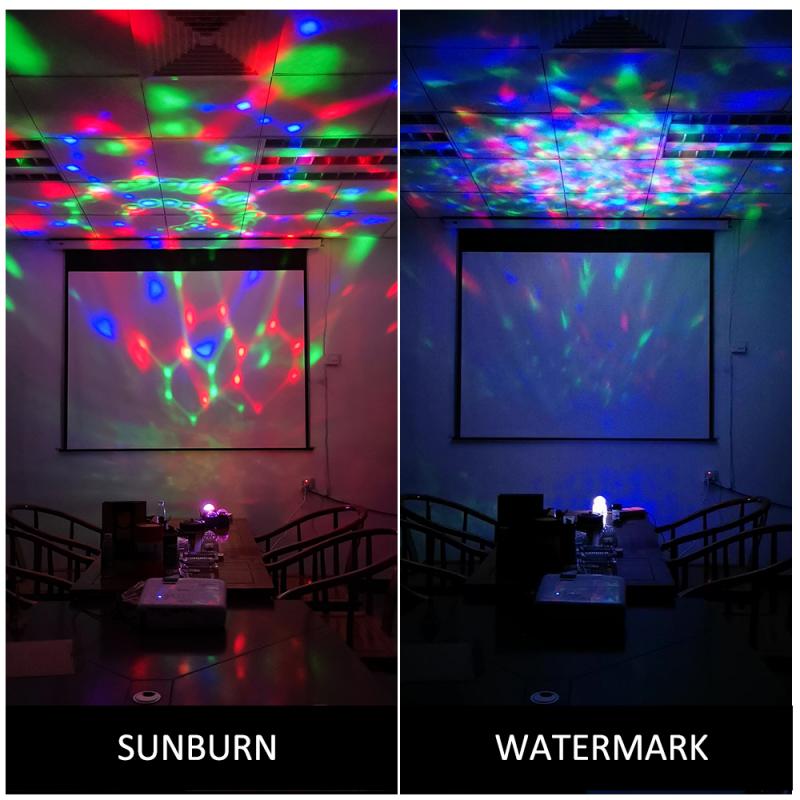 Starry Sky Ocean Projector Night Light USB LED Night Light Ocean Wave Projection Lamp Christmas Brithday Party Child