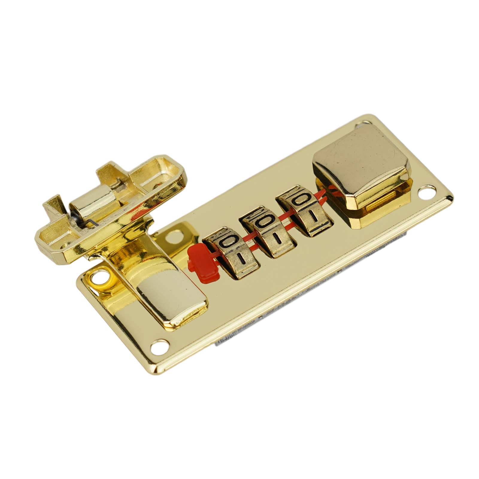 Password Lock Latch Silver Coded Locks 65mm*29mm Retro Vintage Jewelry Wooden Boxes Case Luggage Suitcase Chest Hardware: Blue