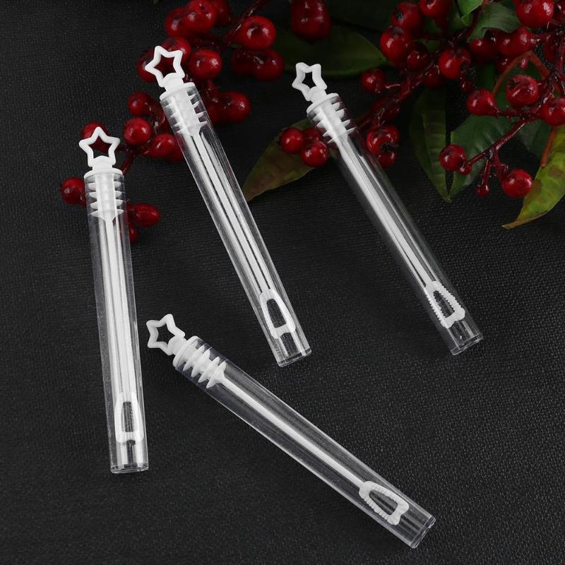 60pcs Bubble Maker Water Bottle Toy Love Heart Wand Tube Weddin Star Shape Bubble Machine Water Bottle Without Water