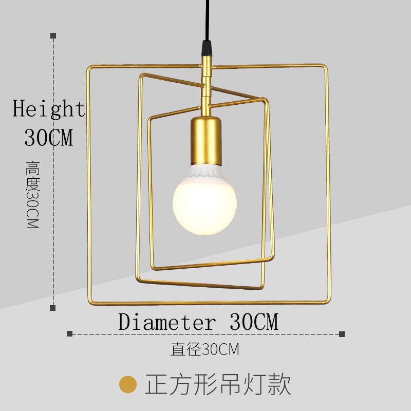 Enkel moderne stil led-lamper loft lys jern lysekrone  e27 pære lysekroner hjemmebelysning soverom dekorasjon: Rgb