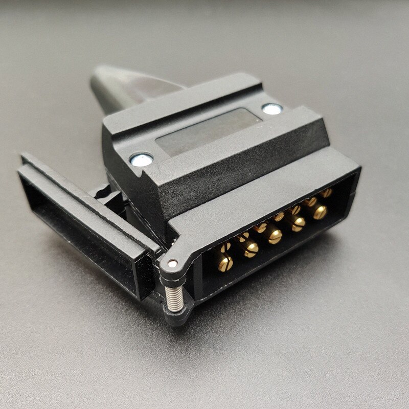 Cvp 12- pins aanhangwagen platte mannelijke stekker vrouwelijke aansluiting australische 12v connector camperonderdelen camper caravan accessoires