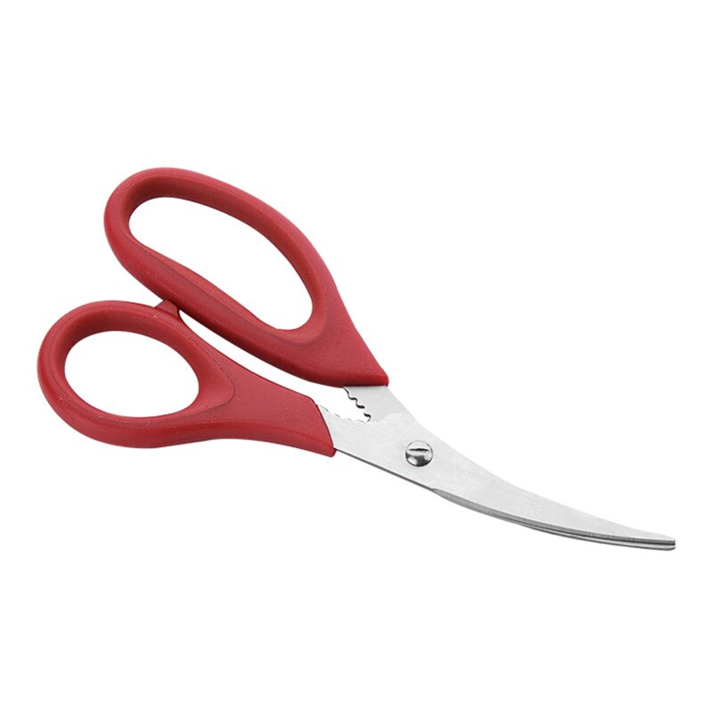 Multifunctional kitchen scissor knife cutter shears for fish chicken Poultry eat shrimp tool kitchen accessories c: A
