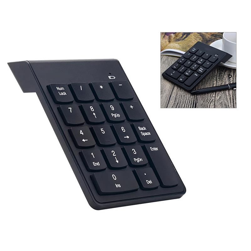 Bezprzewodowa klawiatura numeryczna Bluetooth 3.0 mini rachunkowość finansowa klawiatura numeryczna rozszerzenia robić wprowadzania danych robić laptopa, komputera