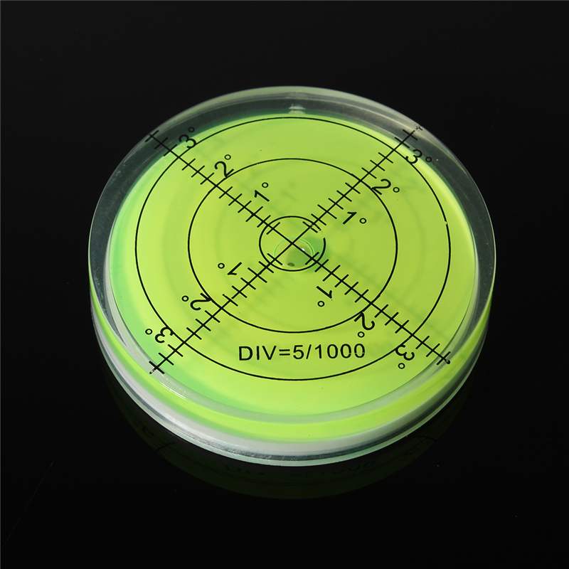 Daniu 60mm grote waterpas met cirkelvormige meetpunten voor het waterpas stellen van het camerastatief
