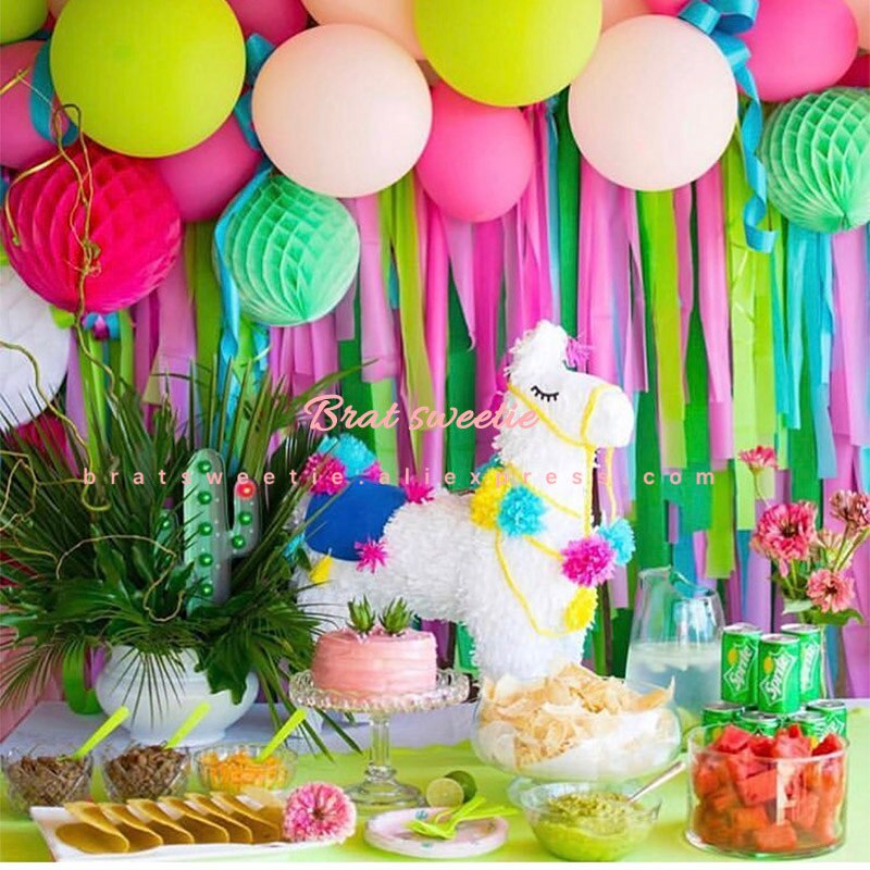 4.5Cm * 25Cm Crêpepapier Streamers Decoratieve Crinkled Diy Ambachtelijke Bloem Maken Wikkelen Verjaardag Bruiloft Achtergrond Decoation